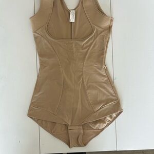 Flexees Tan Shapewear Bodysuit